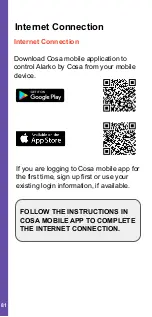 Предварительный просмотр 81 страницы Cosa Alarko Installation And User Manual