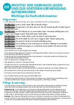 Предварительный просмотр 12 страницы Cosatto ABCs supa 3 Instructions Manual