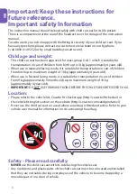 Preview for 4 page of Cosatto Come and Go Rotate Instructions Manual