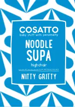 Cosatto NITTY GRITTY NOODLE SUPA User Manual preview