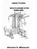 Cosco Fitness CHG-402 Owner'S Manual preview