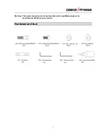 Preview for 4 page of Cosco Fitness CMTM-4111A2 Owner'S Manual