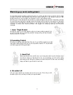 Preview for 15 page of Cosco Fitness CMTM-4111A2 Owner'S Manual