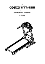 Cosco Fitness SX-3030 Manual preview