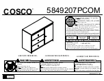 Предварительный просмотр 1 страницы Cosco 5849207PCOM Quick Start Manual