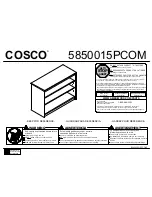 Предварительный просмотр 1 страницы Cosco 5850015PCOM Assembly Instruction Manual