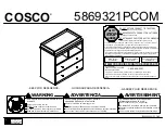 Preview for 1 page of Cosco 5869321PCOM Manual