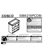 Preview for 1 page of Cosco 5884218PCOM Manual