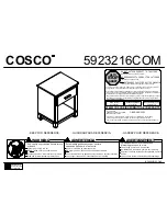 Cosco 5923216COM Manual preview