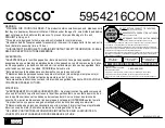 Cosco 5954216COM Manual preview