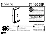 Preview for 1 page of Cosco 7446059P Instruction Manual