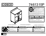 Preview for 1 page of Cosco 7461315P Assembly Instructions Manual