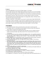 Preview for 3 page of Cosco CEB TRIM-500E Owner'S Manual