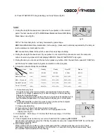 Предварительный просмотр 9 страницы Cosco CET-2150 Owner'S Manual