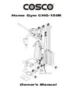 Preview for 1 page of Cosco CHG-150R Owner'S Manual