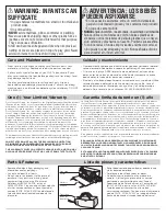 Preview for 2 page of Cosco PY112 Instructions