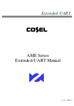 Cosel AME Series Manual preview