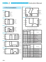 Предварительный просмотр 3 страницы Cosel CHS12024 Instruction Manual