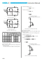 Предварительный просмотр 7 страницы Cosel CHS12024 Instruction Manual