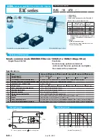 Preview for 1 page of Cosel EAC Series Instruction Manual