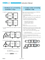 Предварительный просмотр 3 страницы Cosel EAC Series Instruction Manual