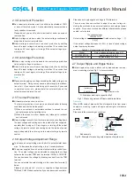 Предварительный просмотр 4 страницы Cosel FETA7000ST Series Instruction Manual