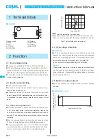 Предварительный просмотр 3 страницы Cosel LCC30A Quick Start Manual