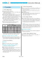 Preview for 2 page of Cosel LHA100F Instruction Manual