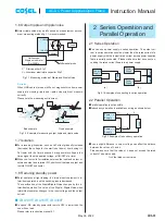 Preview for 3 page of Cosel LHA100F Instruction Manual