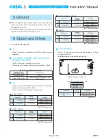 Preview for 9 page of Cosel LHA100F Instruction Manual