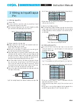 Preview for 3 page of Cosel MH3 Instruction Manual