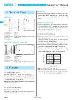 Предварительный просмотр 3 страницы Cosel MMC8A Instructions Manual