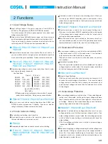 Предварительный просмотр 3 страницы Cosel PBA1000F Instruction Manual