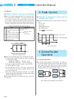 Предварительный просмотр 6 страницы Cosel PBA1000F Instruction Manual