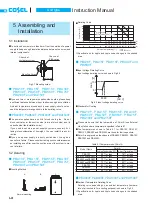 Предварительный просмотр 8 страницы Cosel PBA1000F Instruction Manual