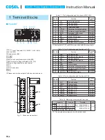 Предварительный просмотр 3 страницы Cosel PCA600F Instruction Manual