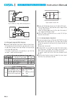 Предварительный просмотр 7 страницы Cosel PCA600F Instruction Manual