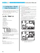 Предварительный просмотр 3 страницы Cosel RBC200F Instruction Manual