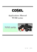 Cosel TUHS Series Applications Manual предпросмотр