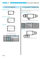 Preview for 3 page of Cosel TUHS10F Instruction Manual