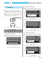 Preview for 8 page of Cosel TUHS10F Instruction Manual