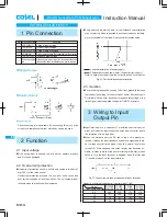 Предварительный просмотр 3 страницы Cosel ZTS1R5 Instruction Manual