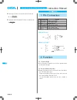 Предварительный просмотр 7 страницы Cosel ZTS1R5 Instruction Manual