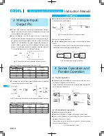 Предварительный просмотр 9 страницы Cosel ZTS1R5 Instruction Manual