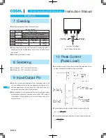 Предварительный просмотр 15 страницы Cosel ZTS1R5 Instruction Manual