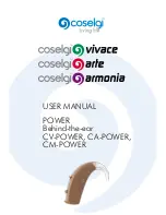Coselgi Armonia CA-POWER User Manual предпросмотр