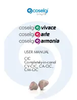 Coselgi Armonia User Manual предпросмотр