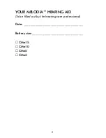 Предварительный просмотр 2 страницы Coselgi CMe10-R User Instructions