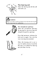 Предварительный просмотр 22 страницы Coselgi CMe10-R User Instructions