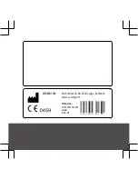 Предварительный просмотр 36 страницы Coselgi D-CIC User Instructions